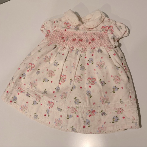 Laura Ashley Other - Laura Ashley Corduroy Floral Dress